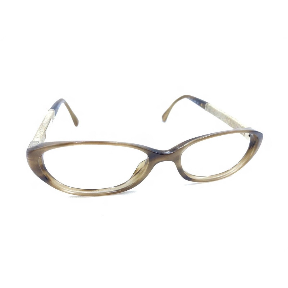Chanel 3194 1101 Tortoise Brown Oval Eyeglasses Frames 53-16 135 Italy Designer